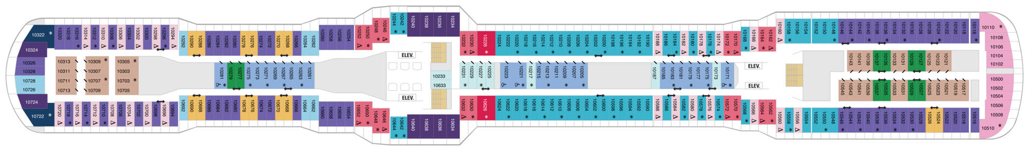 Deck 10 plan